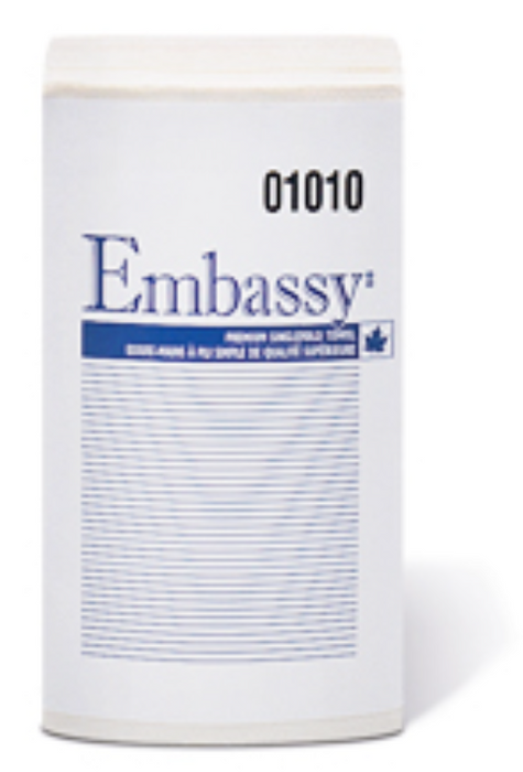 Embassy Singlefold Paper Towel White - 01010