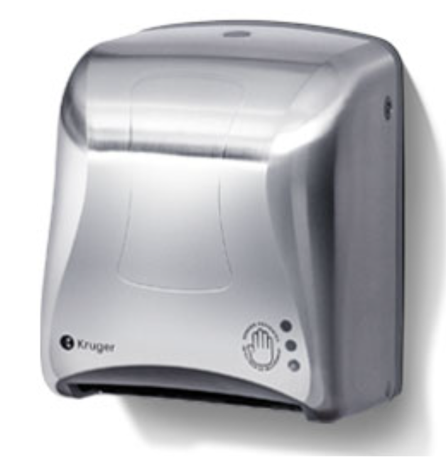 Kruger Mini-Titan Electronic Touchless Roll Towel Dispenser — Three Star
