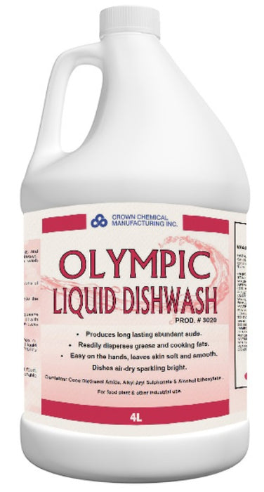 Olympic Liquid Dishwash - 4 X 4 Litre