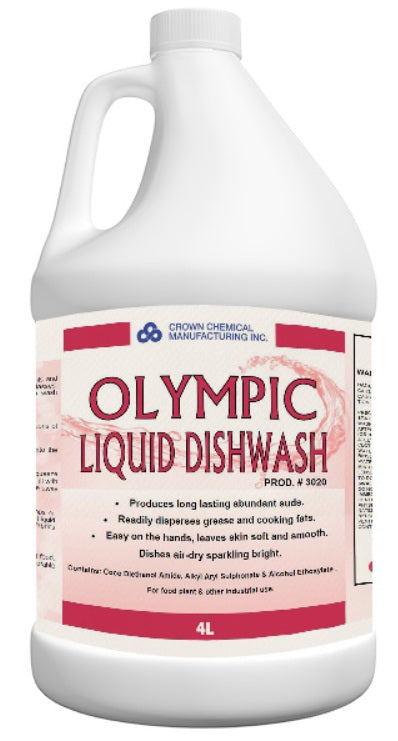 Olympic Liquid Dishwash - 4 X 4 Litre