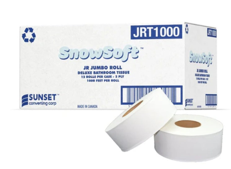 Snow Soft Jumbo Jumbo Toilet Paper 1000' - JRT1000