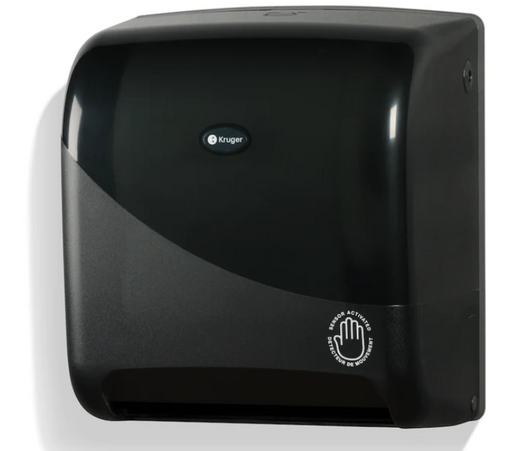 Kruger NOIR Mini Touchless Electronic Roll Towel Dispenser
