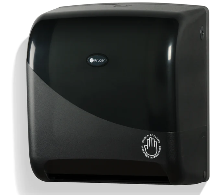 Kruger NOIR Mini Touchless Electronic Roll Towel Dispenser — Three Star