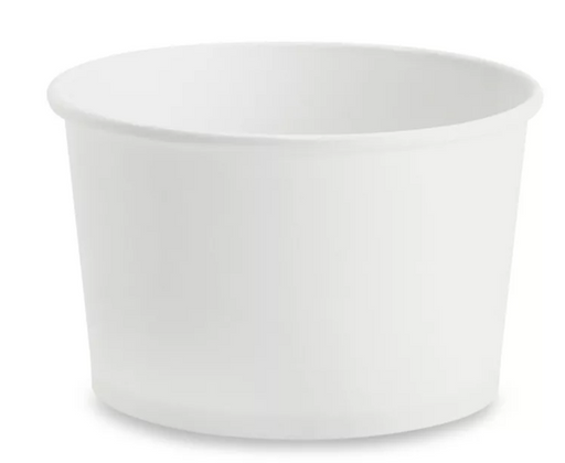 White Soup/Food Containers - 500 pcs