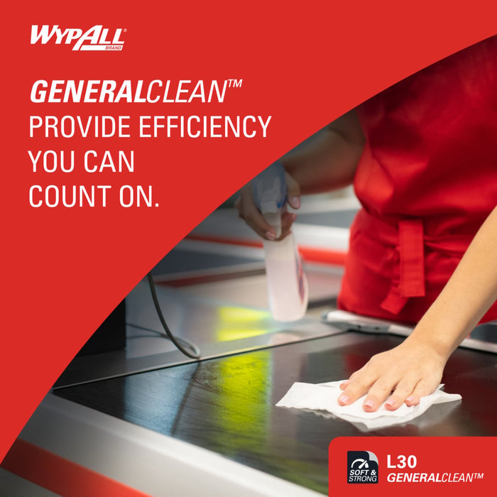 Wypall L30 Wipers - 24 Rolls X 70 Sheets