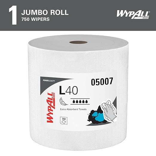 Wypall L40 Wipers - 1 Roll X 750 Sheets