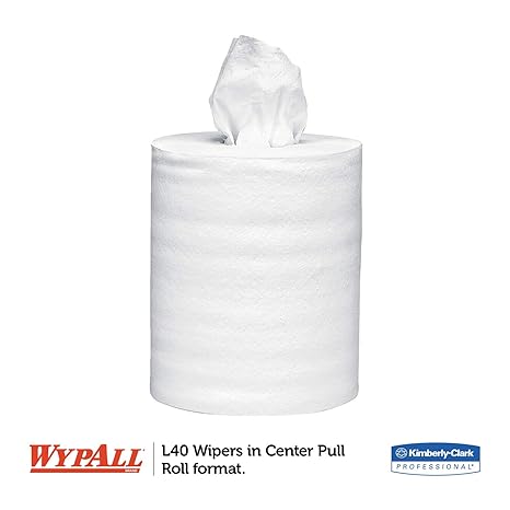 Wypall L40 Centrepull Wipers - 2 Rolls X 200 Sheets
