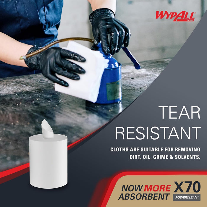 Wypall X70 Wipers - 3 Rolls X 275 Sheets