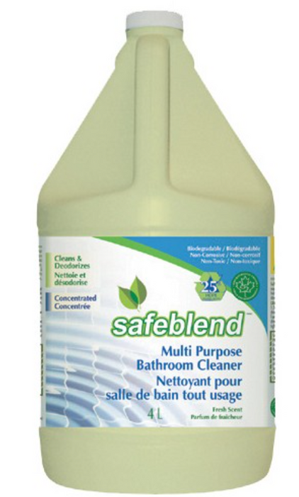 Safeblend Multi Purpose Bathroom Cleaner - 4X4 L