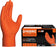 Gloveworks Heavy Duty Industrial 8 Mil Orange Nitrile Gloves - 10 Boxes/Case