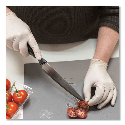 Gloveworks 4 Mil Powder Free Ivory Latex Gloves - 10 Boxes/Case