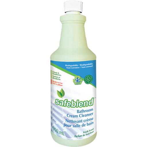 Safeblend Bathroom Cream Cleanser -12 X 950 mL