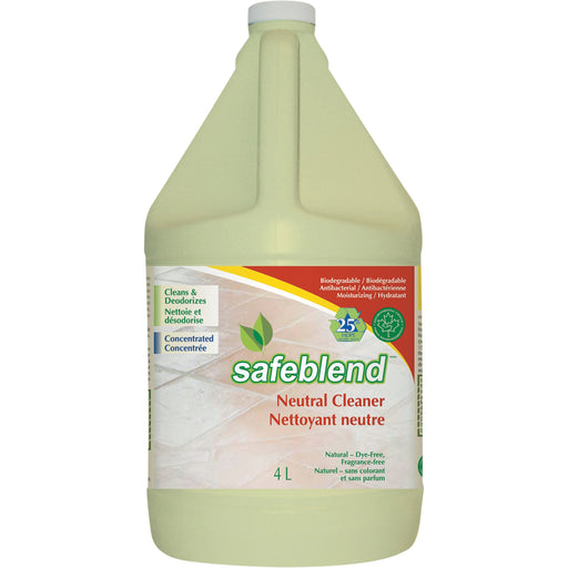 Safeblend Neutral Cleaner Fragrance Free - 4X4 L