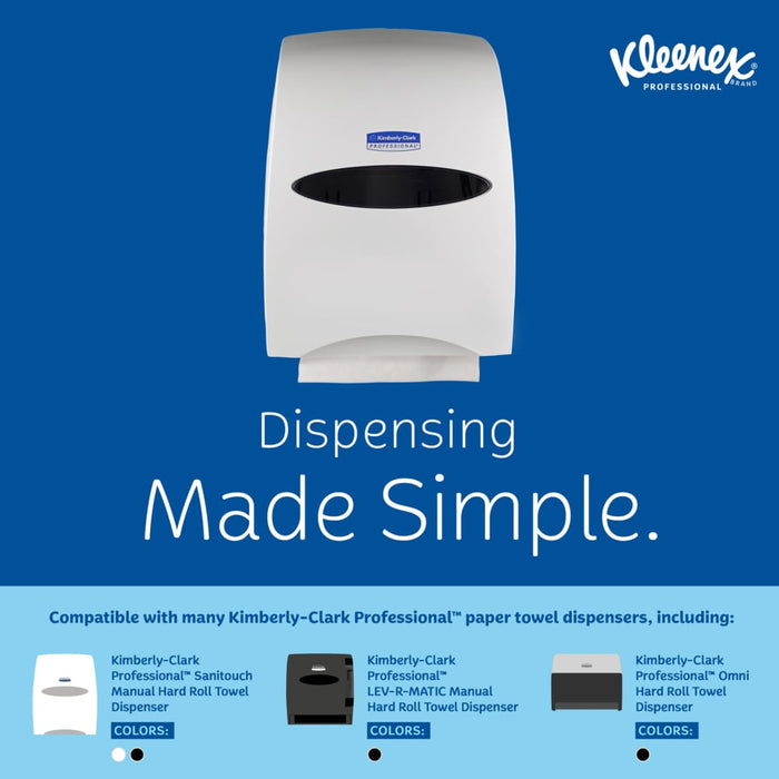 Kimberly Clark Scott Essential Hard Roll Towel White - 01040