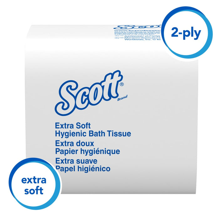 Kimberly Clark Scott High Capacity Folded Toilet Tissue - 48280