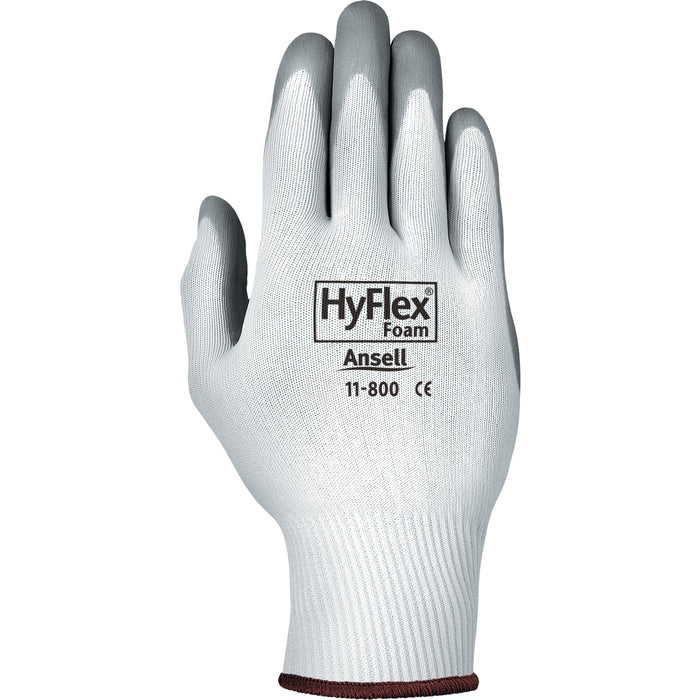 Ansell Hyflex Foam Nitrile Palm Coated Gloves 11-800 - 12 Pairs/Pack