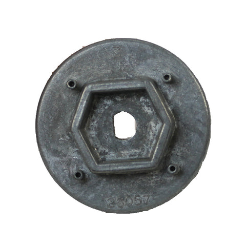 Sanitaire Small Hex End Cap - 26058A