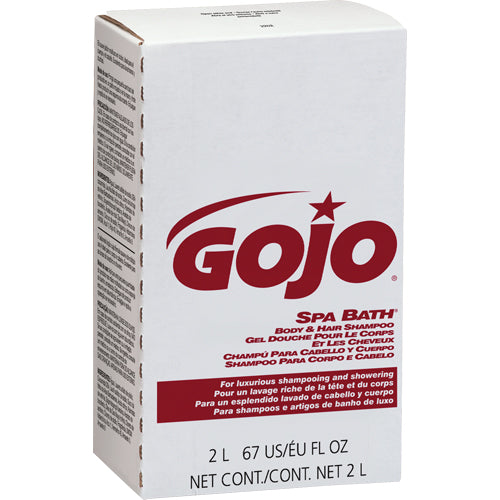 Gojo Spa Bath Body & Hair Shampoo - 4 X 2000 mL