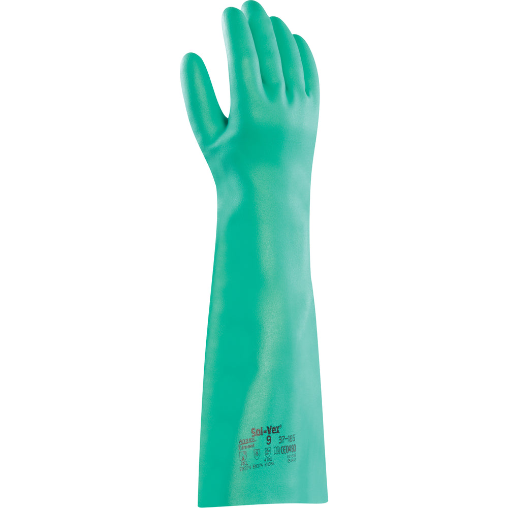 Ansell AlphaTech Solvex Nitrile Gloves 37-185 - Pair