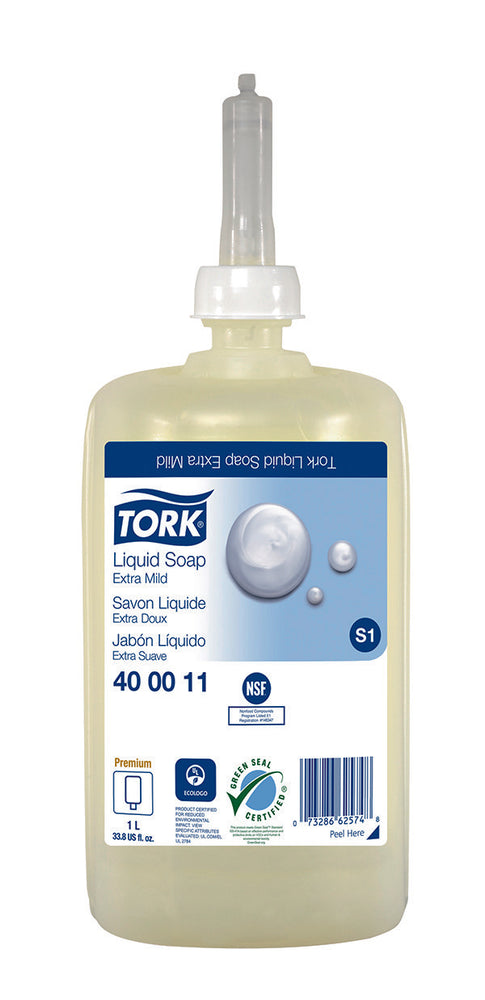 Tork Premium Extra Mild Non Perfumed Liquid Soap - 6 X 1 Litre