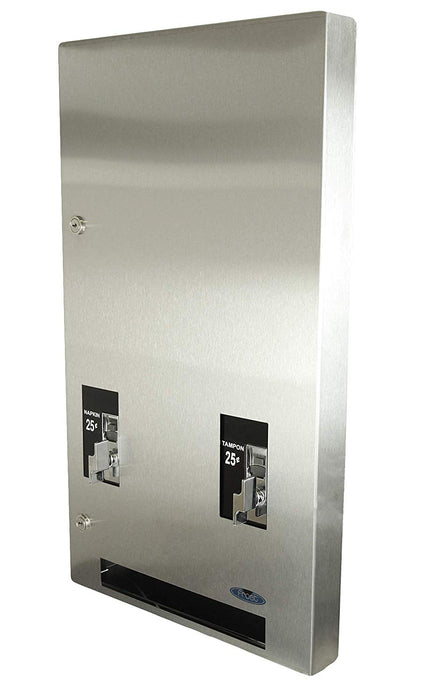 Frost Recessed Double Napkin/Tampon Dispenser - SPECIAL ORDER***