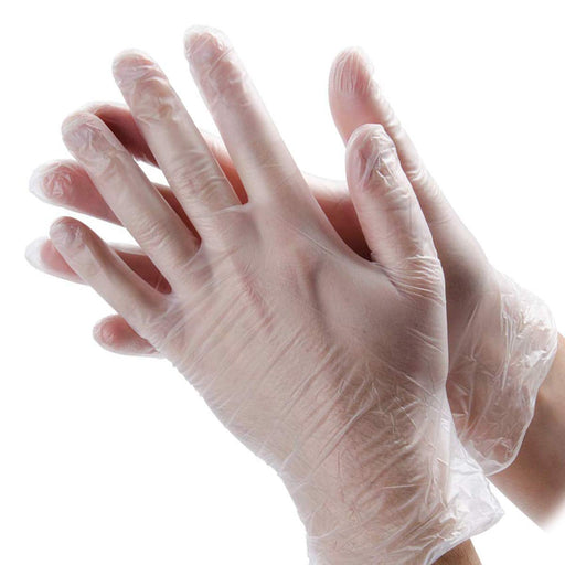 Gryphon Clear Vinyl  Gloves Powder Free - 100/Box