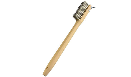 20 Inch Barbecue Brush with Heavy Duty Metal Scraper