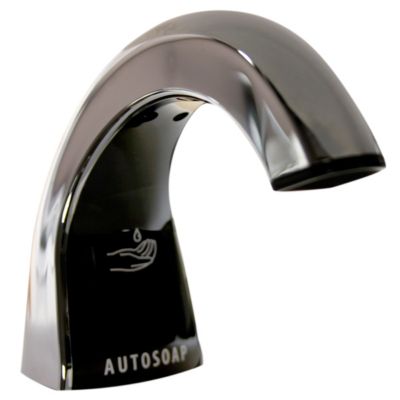 Rubbermaid Oneshot Lotion Metal Spout Only - Polished Black/Chrome