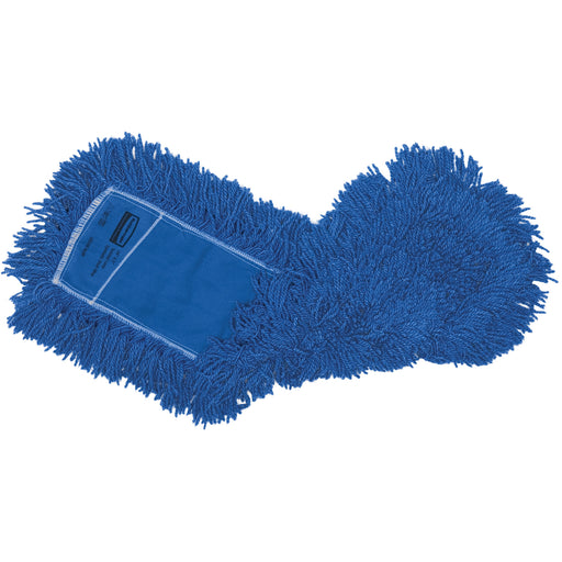Rubbermaid Synthetic Twisted Loop Dust Mop - Blue