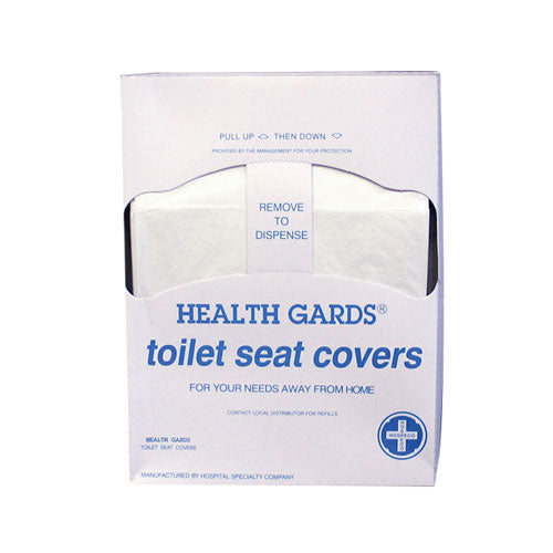 Health Gards Toilet Seat Covers Quarter Fold