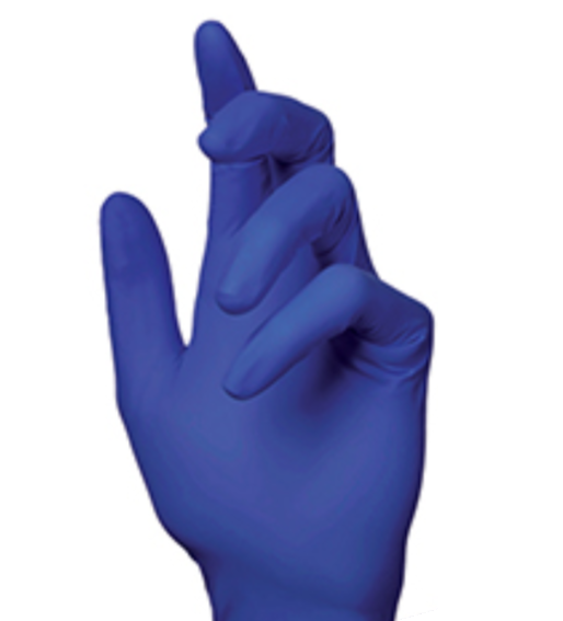 Tuff Cobalt Powder Free 4 Mil Nitrile Gloves (Medical Grade) - 10 Boxes/Case