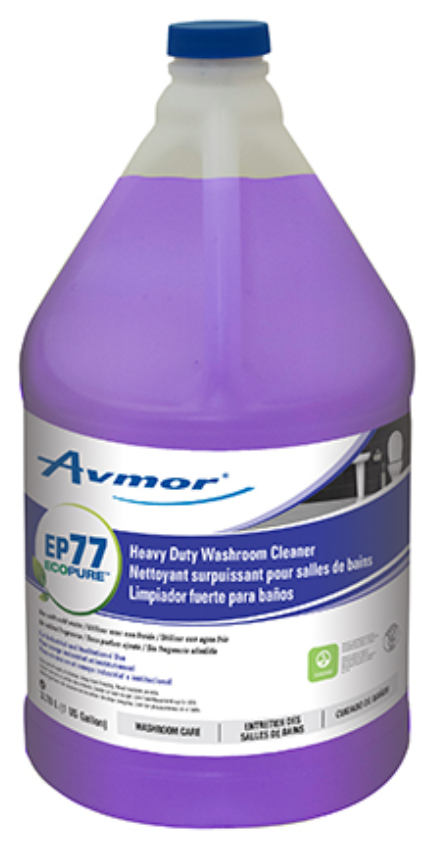 Avmor EP77 Heavy Duty Bathroom Cleaner - 4 X 1 Gallon