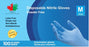 Cangloves Blue Nitrile Powder Free Examination Gloves 4 Mil  - Health Canada Approved