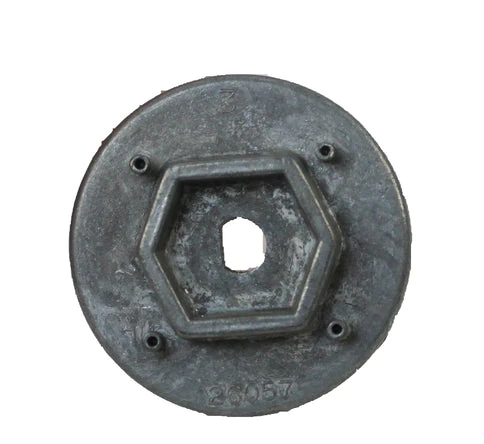 Sanitaire Small Hex End Cap - 26057A