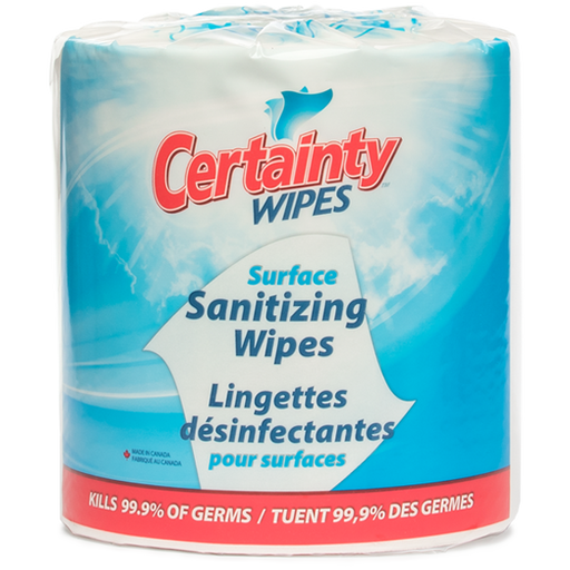 Certainty Surface Sanitizing Wipes - 2 X 1500 Sheets