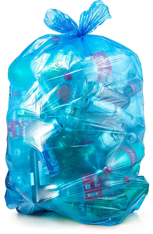 Blue Garbage Bags 35X47