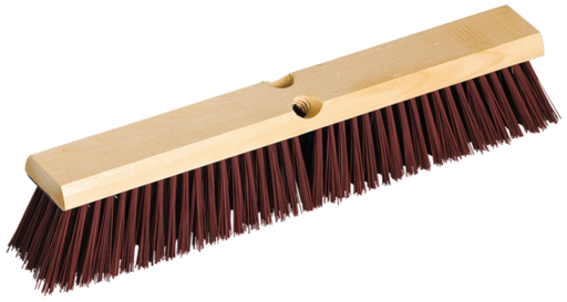 Garage/Concrete Wood Block Push Broom