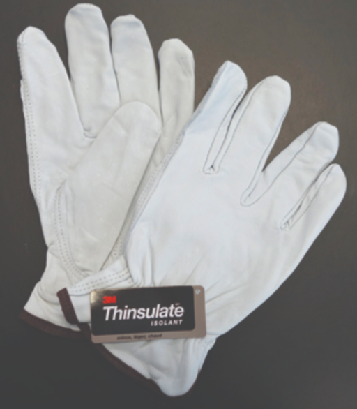 Goatskin Fleece 3M Insulate Lined Premium Drivers Gloves - 12 Pairs/Pack
