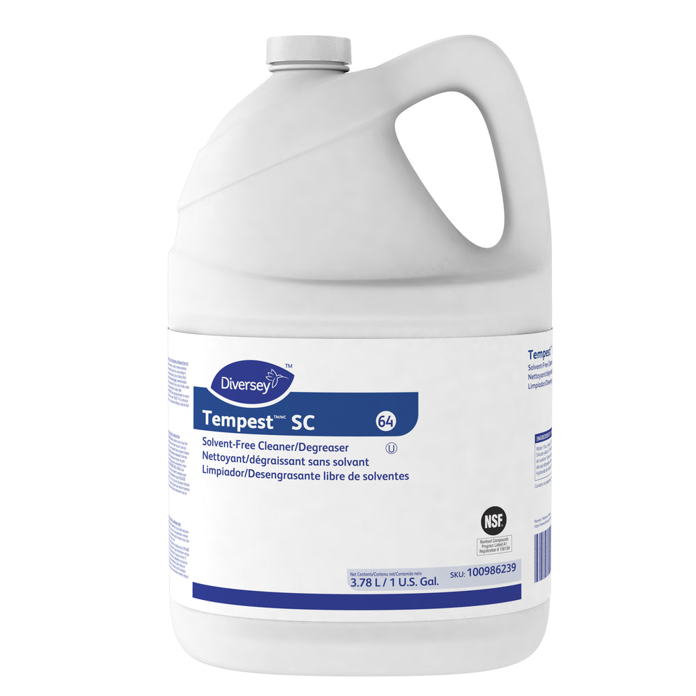 Tempest SC Solvent Free Cleaner Degreaser - 4 X 1 Gallon