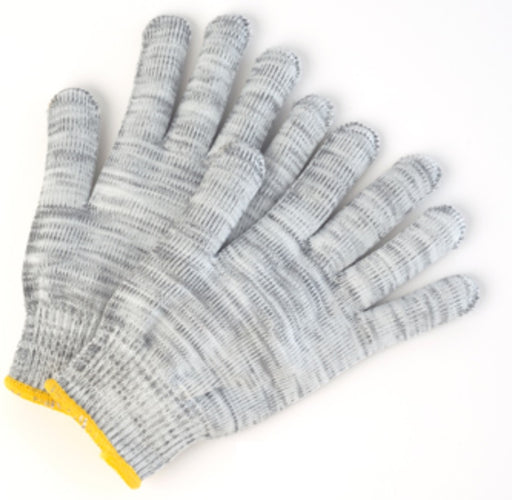 Nylon/Poly Melange Knit Gloves - 12 Pairs/Pack