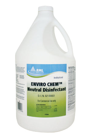 Enviro Chem Neutral Disinfectant - 4 X 4 L