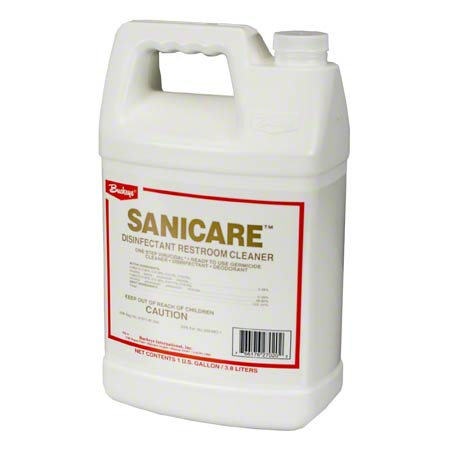 Sanicare Disinfectant Restroom Cleaner - 4 X 1 Gallon