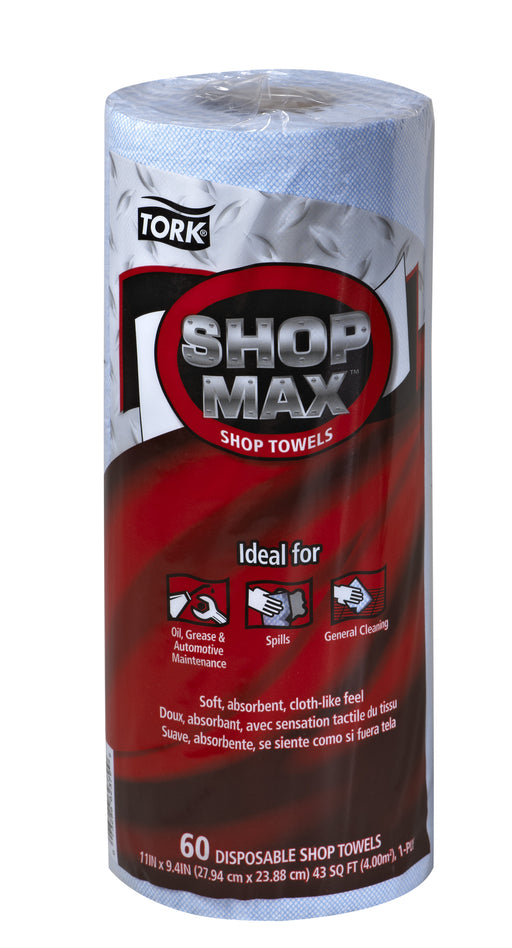 Tork ShopMax Wiper - 30 Rolls X 450 Sheets