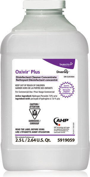 Diversey Oxivir Plus Disinfectant Cleaner Concentrate J-Fill