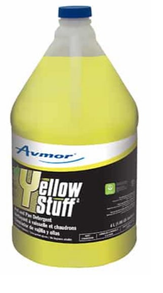 Avmor Yellow Stuff Pot and Pan Detergent - 2 X 1 Gallon — Three Star